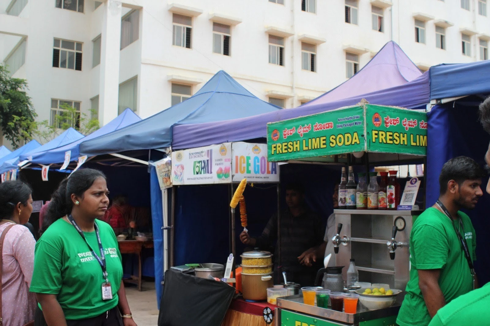 Food stall moment nine